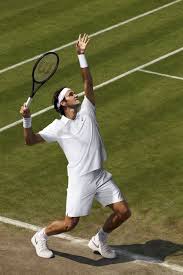 The federer serve is not only accurate, but he hots his marks time after time, and one of the ingredients to the consistent serve recipe is that federer has a very specific service routine. King Of Grass Roger Federer Roger Federer Tennis Serve Tennis