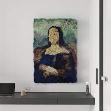 Tufelo Fluffy Mona Lisa Wall Art Decor - Furry Print Inspired Painting Faux  Fur - For Living Room, Office, Hallway (Large) : Amazon.co.uk: Home &  Kitchen