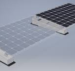 SUNBALLAST Flachdachmontage Unterkonstruktion PV Module 20° Neigung - 62kg  - 0% MwSt.