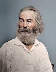 The American Poet Walt Whitman In 1868 Walt Whitman American Poets Colorized Historical Photos
