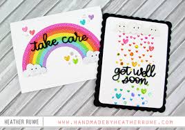 There's a common misconception that 'get well' wishes are depressing in sad. Get Well Soon Cards Handmade By Heather Ruwe