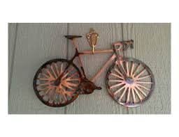 The metal bicycle wall art may be one of the simple and movable samples of framed art to connect or drape within the buttress without any problem even in place focused on private. Smw0162 Metal Road Bike Wall Art Sunriver Metal Works