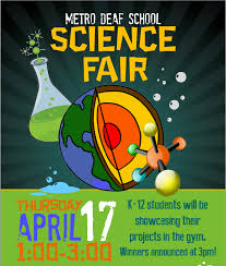 Metro Deaf School News Science Fair Science Deaf School