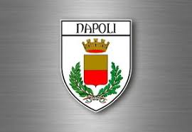 Stemma araldico della famiglia napoli completo di blasonatura: Adesivo Decalcomania Souvenir Auto Stemma Scudo Citta Bandiera Napoli Italia Ebay