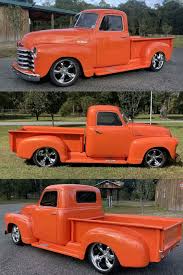 Image result for Orange 1954 Truck