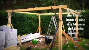 Natürlich können sie ihre outdoorküche auch mit luxuriöser sonderausstattung wie einem zapfhahn, smoker, wärmeschubladen und vielem mehr versehen. Outdoorkuche Selber Bauen Youtube