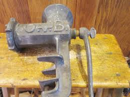 Hibbard Spencer Bartlett Ovb Meat Grinder Chopper No 80 Manual Vintage Antiques Home Hearth Meat Grinders Eb Antiques How To Antique Wood Vintage Bowls