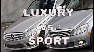 However, mercedes indicates it will likely add about. Mercedes Benz C Class Sport Vs Luxury Video 2 3 Youtube
