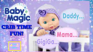 Baby Magic Crib Time Fun With Lavander Scented Baby Doll Toys Galaxy Youtube
