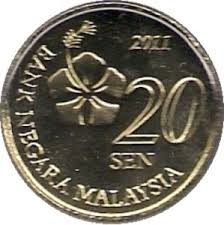 There are still branches in penang, johor bahru, kota kinabalu, kuching and kuala terengganu, while the shah alam branch was converted into a currency distribution and processing centre. Coin 20 Sen Malaysia 2011 Today Circulation 3rd Series Wcc Km203
