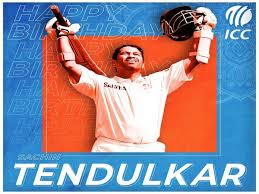 Indeed, even achievement didn't have a cost for sachin. Icc Wishes Most Prolific Batsman Sachin Tendulkar On His 47th Birthday Sports Games