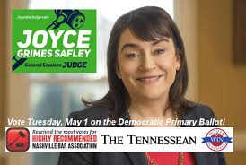 Joyce Grimes Safley for Judge
