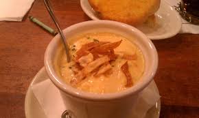 Cheddar Potato Soup From The Claim Jumper So Tasty Potato Cheddar Soup Food Mexican Food Recipes