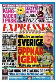 Expressen was founded in 1944; Expressen 2021 03 30