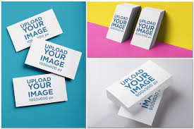 Then scan the 2d code on the business card with your smartphone. Business Card Mockup Generator Tool Placeit Blog