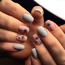 A black matte french manicure | allure. Fengshangmei 15ml Matte Rubber Top Coat Gel Polish Seal Uv Neon Art Design Matte Gel Vanishes Popular Gel Lak Lacquer Matte Coat Apron Coat Fabriccoated Tablecloths Aliexpress