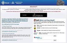 There are hundreds of yahoo formats for blackmail to make money. Ransomware Wikipedia