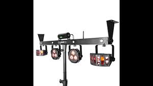Chauvet Dj Gig Bar Irc 4 In 1 Complete Effect Light System Youtube