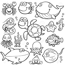Kolay Ciftlik Hayvan Resimleri Boyama Mykinglist Com Mykinglist Com Coloring Books Cartoon Sea Animals Sea Animals Drawings