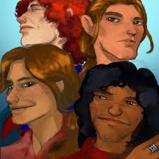 Licanius trilogy cast shot by TheRedDragon13 -- Fur Affinity [dot] net