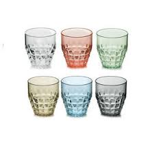 € 9, 95 / 6 pezzi. Calici E Bicchieri Bicchieri Guzzini Plastica Colorati Set 6 Pezzi Tiffany