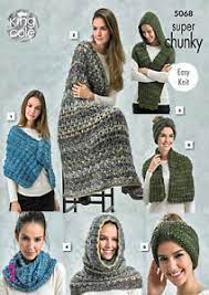 Chicwish traces its beginnings back to the original idea: King Cole Ladies Super Chunky Knitting Pattern Easy Knit Wrap Blanket Scarf 5068 5015214224666 Ebay