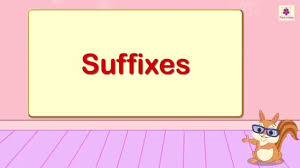 What Are Suffixes? | English Grammar | Periwinkle - YouTube