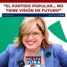 El Partido Popular no es que no tenga candidato o candidata, es que no  tiene agenda. Es que no tiene visión de futuro. Es que se confunde  demasiado en algunas ocasiones...", expresó
