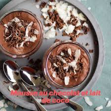 Realisez Une Mousse Au Chocolat Au Lait De Coco Mousse Au Chocolat Recette Mousse Recette Mousse Au Chocolat