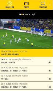 Benfica tv schedules, fixtures, results, news, squad, videos. Sport Tv Fur Android Apk Herunterladen