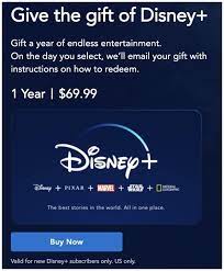 Updated 2021 Disney Plus Gift Card Disney Gift Subscription Disney Gift Disney Plus Subscription Gifts