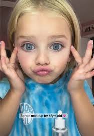 Hailey Booth Getting Ready for Her Barbie Shoot