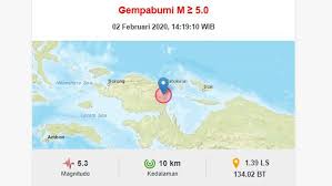 Cuaca pada umumnya diprakirakan berawan. Gempa Hari Ini Magnitudo 5 3 Guncang Manokwari Bmkg Tak Berpotensi Tsunami Bagian 1
