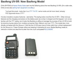 Baofeng Uv 5r Review Resource Detail The Dxzone Com