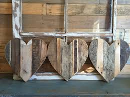Reclaimed Pallet Wood Heart Small Wood Pallets Wood Projects Wood