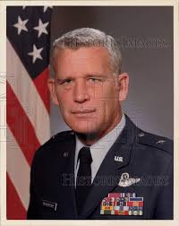 Press Photo Brigadier General Robert L. Rutherford, USAF Recruiting Service 
