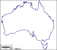 Australia printable map 3x5 : Australia Free Maps Free Blank Maps Free Outline Maps Free Base Maps