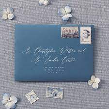 Elena Suite French Blue Wedding Invitation Floral Invite Dusty Blue Light Blue Sample Set Floral Wedding Invitations Floral Invitation French Blue Wedding