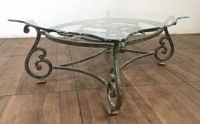 Constructed of powder coated metal and durable wood for a sturdy, stylish design. Sold Price Rustic Traditional Wrought Iron Coffee Table March 6 0121 10 00 Am Mst