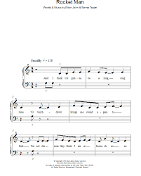 However, he is as well known for his original love songs and performing them with vocalists such as martina mcbride, michael w. Rocket Man Easy Piano Zzounds