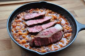 Blackened ribeye is made by using the blackening cooking technique. Blackened Steak