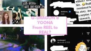Lol i really can't believe i found this evidence accidentally ! G Dragon Im Yoona From Reel To Real G Dragon Family S Support G Yoon Couple New Moments Youtube