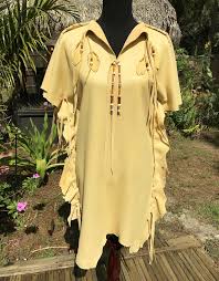Pin On Buckskin Leather Dresses