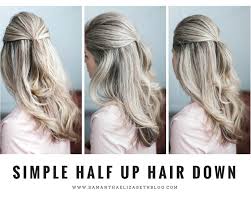 It adds a touch of fair maiden to this is an easy hairstyle for long hair that can be achieved by sleeping with your hair in a damp bun or it's a pretty style for any occasion and can be easily achieved in under thirty minutes. Simple 2 Minute Hairstyles Samantha Elizabeth