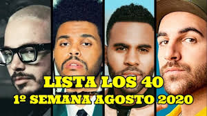 Top Lista Los 40 1Âº Semana Agosto 2020 Youtube En el amor, estos signos deberían estar juntos. top lista los 40 1Âº semana agosto 2020