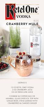 Try A Seasonal Twist On The Classic Moscow Mule Recipe By Adding The Fresh Flavor Of Cranberry Mix Up A Round Of Cranberry Mule Recipe Yummy Drinks Fun Drinks