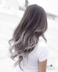 Want silver hair but a little darker? Awesome 45 Unbelievable Silver Ombre Hair Grey Ombre Hair Stunning Ways Of Wearing Hair Style Girl Omb White Ombre Hair Grey Ombre Hair Silver Ombre Hair
