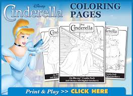 Kids can improve their creativity significantly by coloring these extremely funny images of the comic characters in different postures. Free Cinderella Coloring Book Pdf Bargainbriana