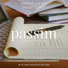 Merriam Webster On Instagram Passim Is The Wordoftheday Language Languagelearning Merriamwebste Dictionary Words Unique Words Definitions Weird Words