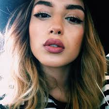 A bull ring is simply a ring, usually made of brass, stainless steel or aluminum that is inserted into the septum. Pin By Letitia Britt On That Face Beauty Makeup Piercings Nose Piercing Piercing